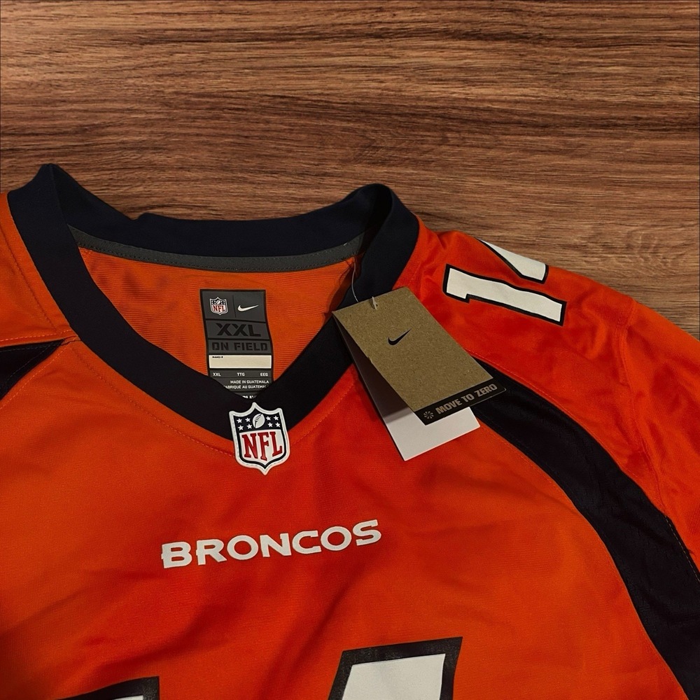 NWT Nike NFL Denver Broncos Courtland Sutton #14 Jersey XXL - Picture 4 of 4
